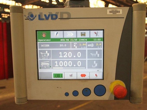 LVD MVS 3100 x 20 mm CNC