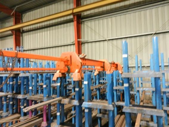 Stacking rack system including lifting device