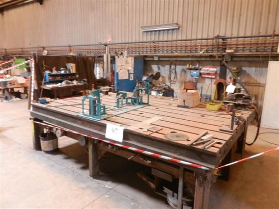 Welding table 3500 x 2500 mm