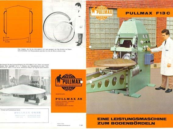 Pullmax F13C flanging & dish end forming machine