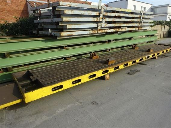 T-slot Table 7450 x 1160 mm