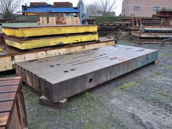 T-slot Table 5000 x 2000 x 400 mm