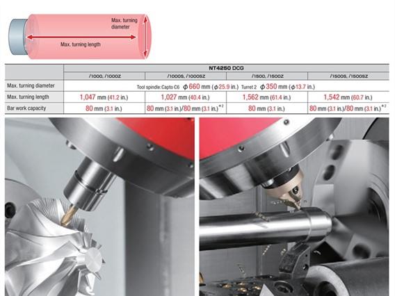 DMG Mori Seiki NT-4250/1500SZ + robot