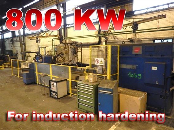 Herkules Ø 1550 x 6500 mm INDUCTION MACHINE CNC