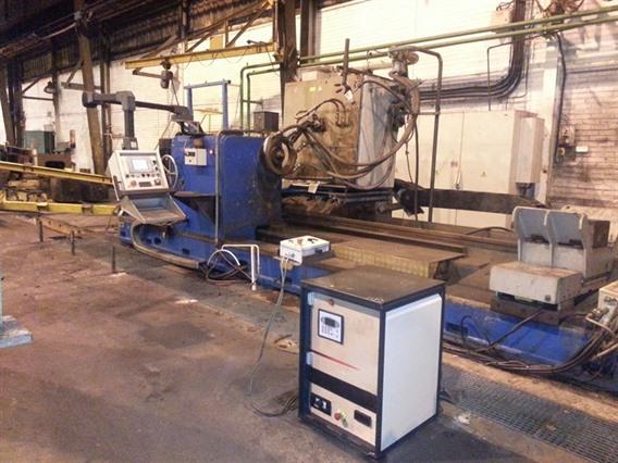 Herkules Ø 1550 x 6500 mm INDUCTION MACHINE CNC