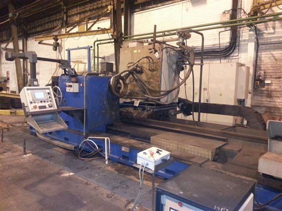 Herkules Ø 1550 x 6500 mm INDUCTION MACHINE CNC