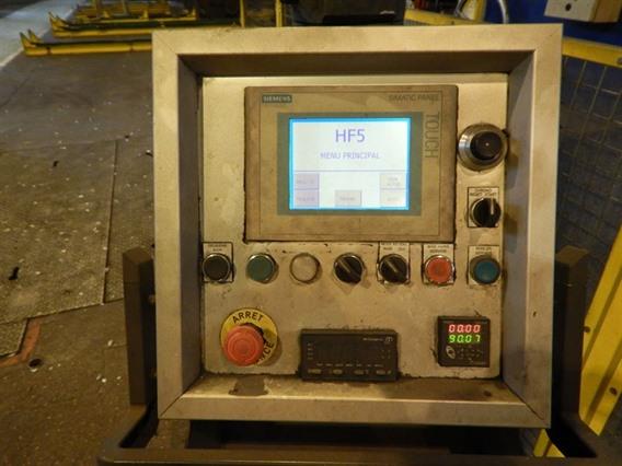 Herkules Ø 1550 x 6500 mm INDUCTION MACHINE CNC