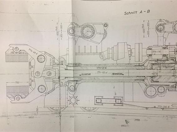 Forging manipulator 25 ton